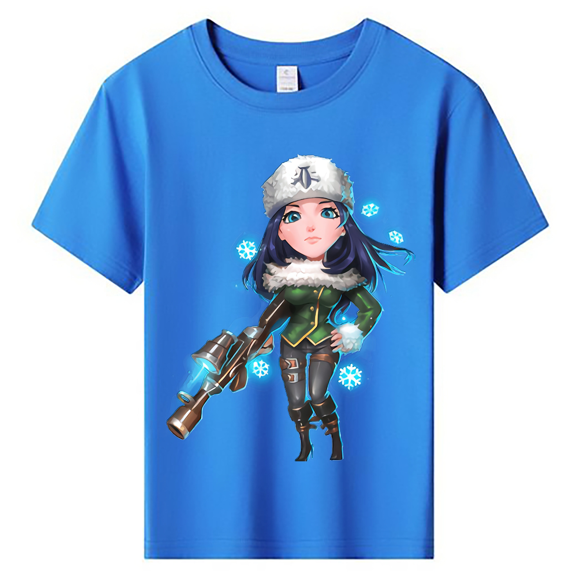 （画像用） リーグ・オブ・レジェンド League of Legends LOL 綿100％キッズTシャツ（フロントプリント）